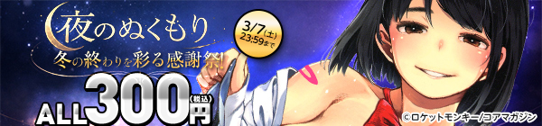 300円(税込) 「夜のぬくもり」冬の終わりを彩る感謝祭!