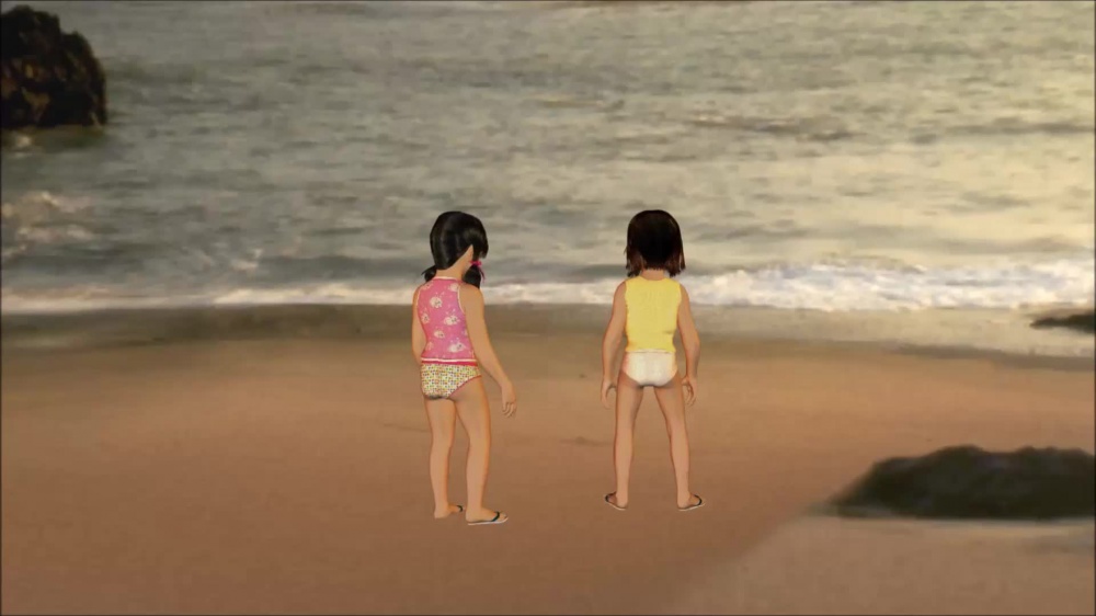 ビーチの女の子対誘拐犯 [Hentai 3D] | chobit(ちょびっと) 