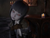 ふたなり悪魔っ子にチ〇カス掃除させられ口をオナホみたいに使われて喉に精液流し込まれるお話