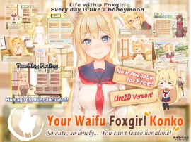 【Live2D】Your Waifu Foxgirl Konko