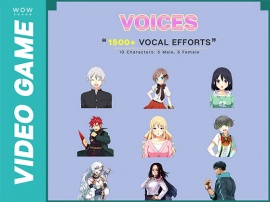 【ボイス素材】Video Game Voices Sound Effects