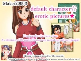 Maker2000!! default character☆erotic pictures