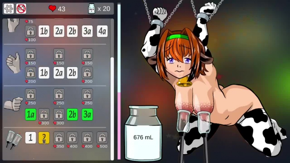 Hucow Milking Simulator [63bit Games] | chobit(ちょびっと)