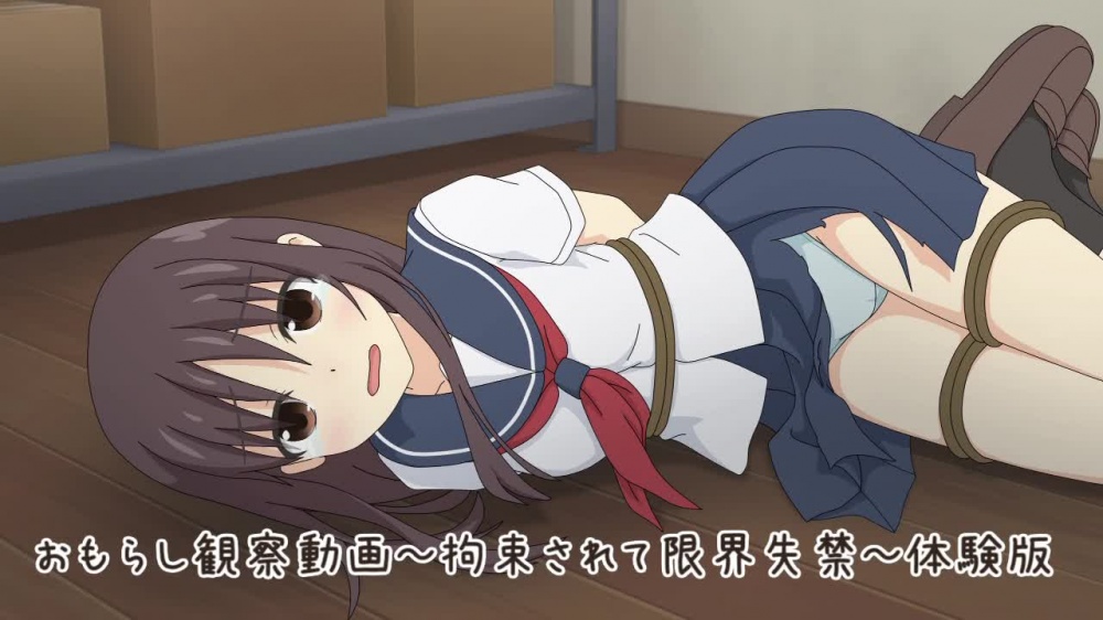 おもらし観察動画～拘束されて限界失禁～体験版 [スタジオOMO] | chobit(ちょびっと)
