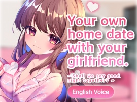 【English-only voice】Your own home date with your girlfriend