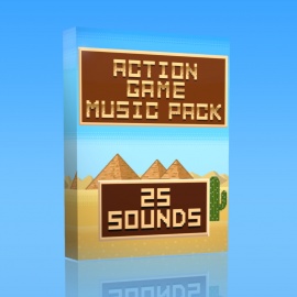【Action Game Music Pack】アクションゲームの音楽素材パック