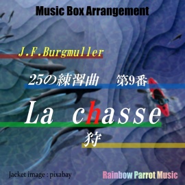 Burgmuller　「25の練習曲」より　「第９番 狩」 Music Box ver.
