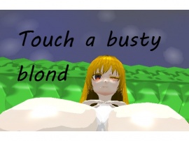 Touch a busty blond