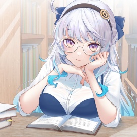 與悠姊姊在圖書館的秘密自習課