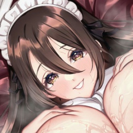 超乳メイドがパイズリします♪