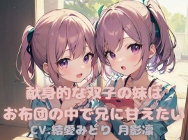 献身的な双子の妹はお布団の中で兄に甘えたい