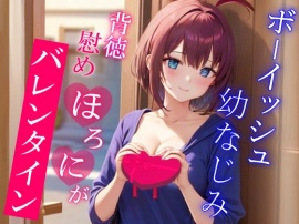 彼女が出来てから疎遠になってたボーイッシュ幼なじみと慰めほろにがバレンタインえっち～僕がエッチな事してあげるから元気出して？～