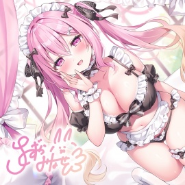 【KU100】死ぬほど声が可愛い声帯SSRふわふわメイドと獣みたいなお下品セックス♪
