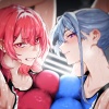 【低音ムレムレ】陸上部のデカ乳汗っかき姉妹とロッカー密着フェロモン交尾