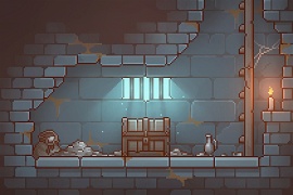 ドット絵の横スクロールアクション素材集～ダンジョン～