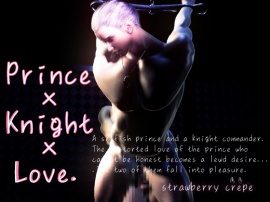 【120FPS】Prince x Knight x Love. A selfish prince and a knight commander. The distorted love of the prince who cannot be honest becomes a lewd desire...