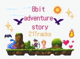 8bit adventure story 21tracks