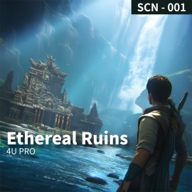 【BGM素材】 4U-SCN-001 — Ethereal Ruins