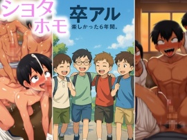 ショタホモ卒アル-楽しかった6年間。