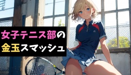 女子テニス部の金玉スマッシュ～地獄の部活体験～