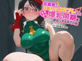 学園祭で日替わりコスプレしたむちむち爆乳同期を彼女にするまでの話【ラブラブ/マイクロビキニ/ハイレグ】