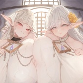 【全肯定×愛玩奉仕】上位種爆乳エルフ聖女様の甘マゾ射精セラピー