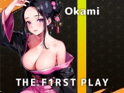 【全力アヘ絶頂オナニー実演】女将は大人しくしてなきゃ!でも..着物をほどくの想像して聞いてください..THE FIRST PLAY【Okami】