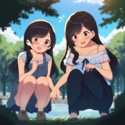 【JK特集】美少女 野グソ全集