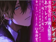 ※隣人監禁※【年下レイプ】 引っ越してきた隣人は上京したての男の娘だったので…食べちゃいました…ྐ♡【ファスト逆レイプ】cv.春待雹