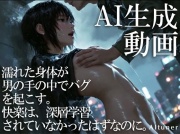 濡れた身体が男の手の中でバグを起こす。快楽は、深層学習されていなかったはずなのに。