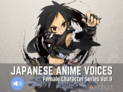 Japanese Anime Voices:Female Character Series Vol.9