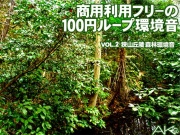 商用利用フリーの100円ループ環境音 VOL.2 森林環境音(録音地:埼玉県狭山丘陵)