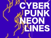 CYBER PUNK NEON LINES