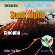 ラグタイム王 Scott Joplin Music Box 「Cleopha」