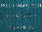 Enlightenment_No.13_Difference of beliefs