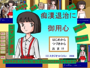 痴漢退治に御用心