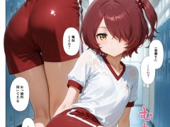 文芸部1年の。。。こ〇りちかです。(体操着)