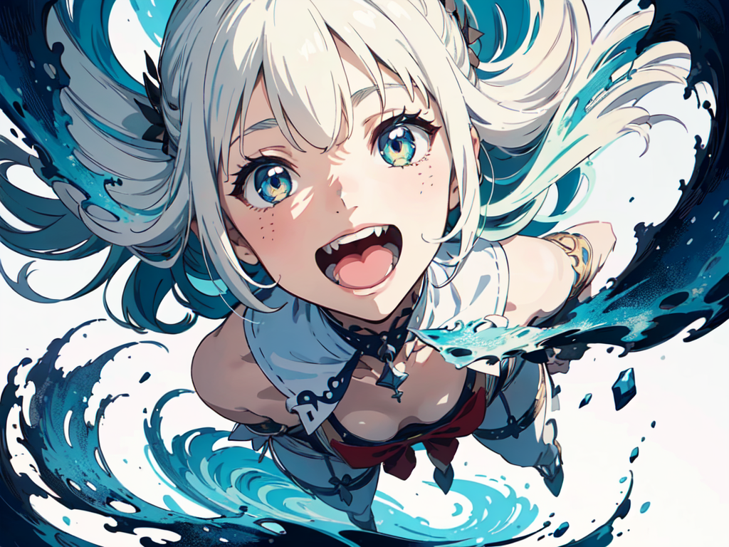 Stable Diffusionで作成したAIイラストを貼るだけ【ゲームキャラ風】
