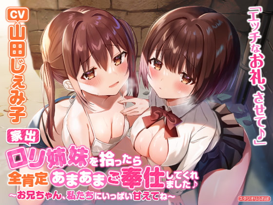 欲しがり姉妹。【DLsite作品レビュー：家出ロリ姉妹を拾ったら全肯定あまあまご奉仕してくれ～】