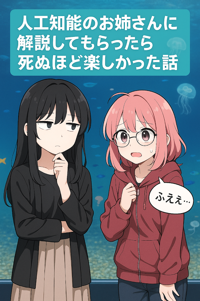 【水族館】人工知能のお姉さんに解説してもらったら死ぬほど楽しかった話【クリエイターズねくすと】