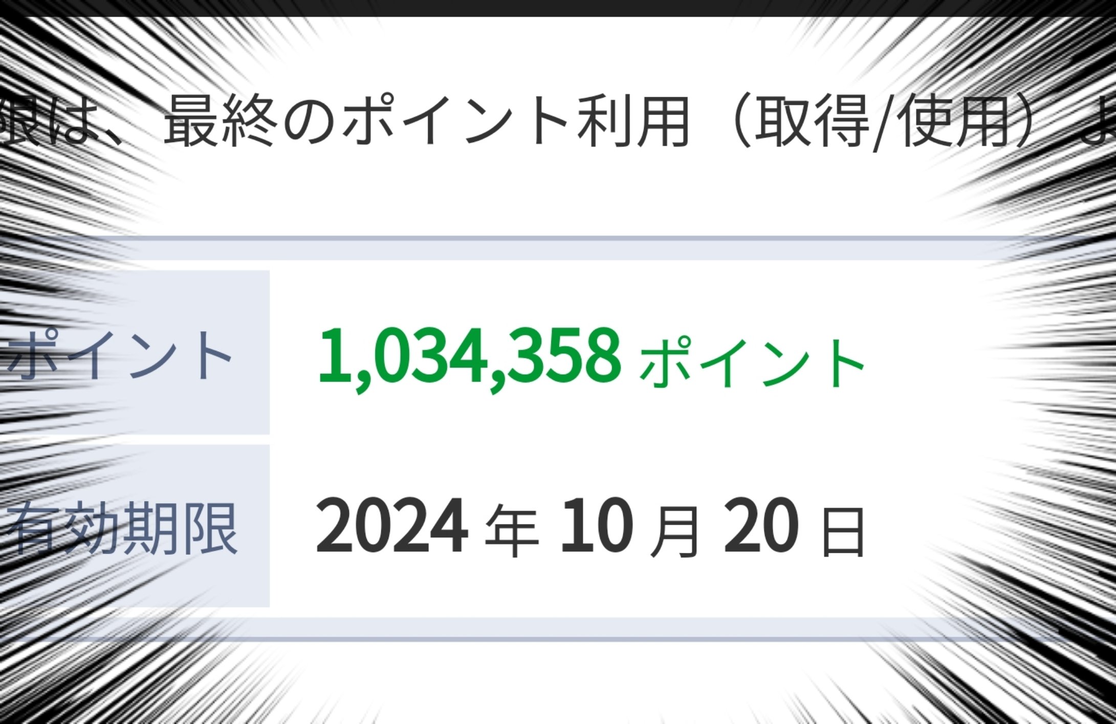 ポイントが【1,000,000pt】も溜まってしまった。…どうすれば良いんだ???