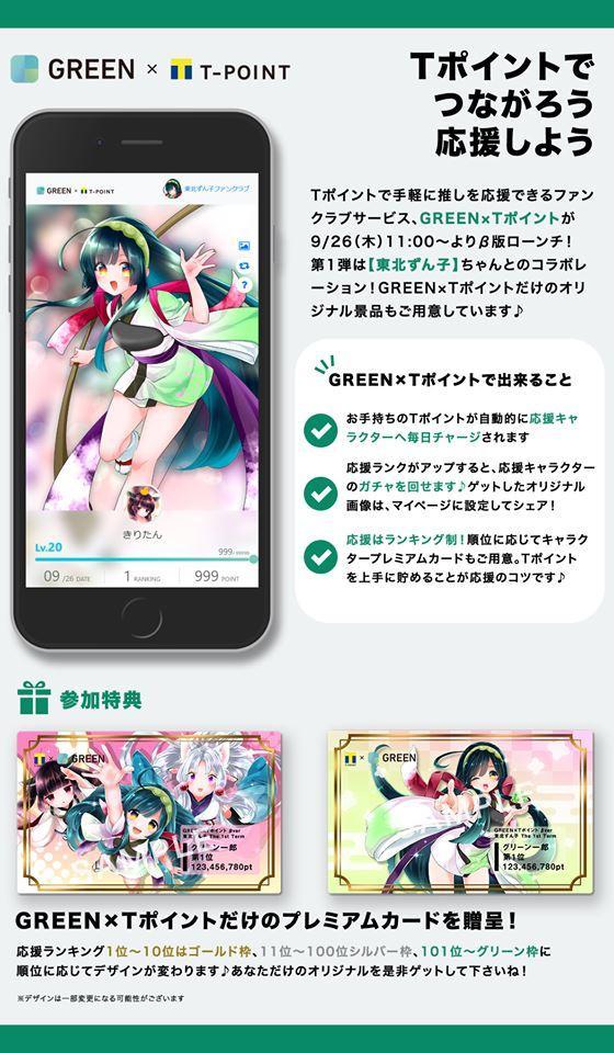 Tポイントで推しを応援できる日が来るかも？【 #東北ずん子 】