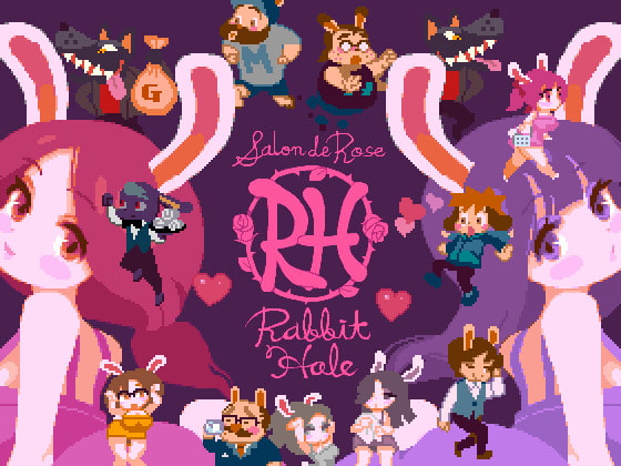 うさぎ娘風俗ゲーム！こぐま企画のRabbit Hole が凄い！【DLsite専売】