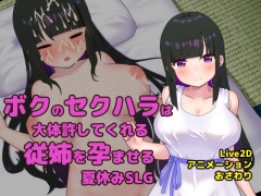 ボクのセクハラは大体許してくれる従姉を孕ませる夏休みSLG