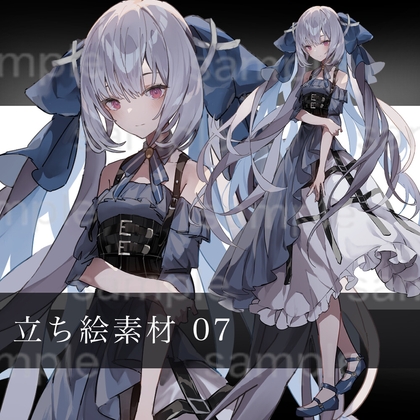 【画像素材】人型立ち絵素材全集19