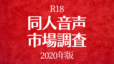 R18同人音声 市場調査レポート2020