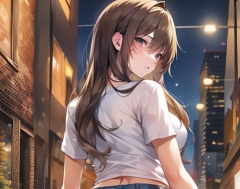 ホットパンツ尻破れ