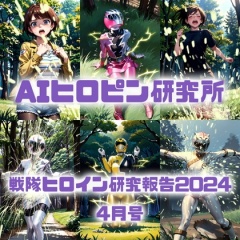 戦隊ヒロイン研究報告2024(4)