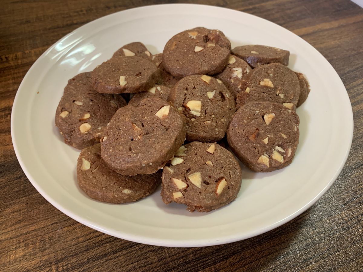 アーモンドチョコクッキー作りました