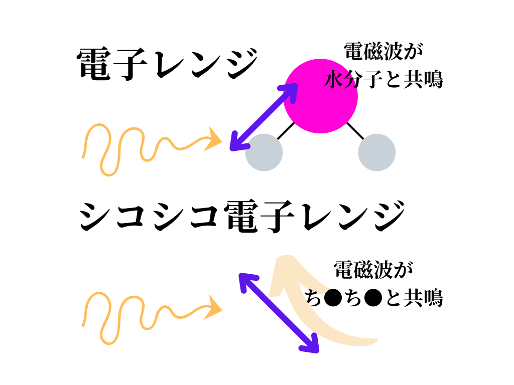 【嘘発明】シコシコ電子レンジ【嘘技術】